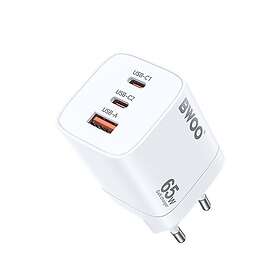 BWOO CDA147 GaN 65W 2xUSB-C 1xUSB-A