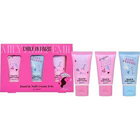 Emily In Paris Hand & Nail Cream Trio Presentförpackning för händer 3x30ml female