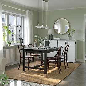 IKEA NORDVIKEN SKOGSBO bord och 4 stolar 152/223 cm
