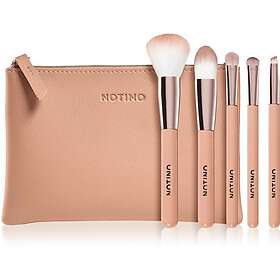 Notino Glamour Collection Travel Brush Set with Pouch