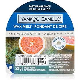 Yankee Candle White Spruce & Grapefruit vaxsmältning 22g