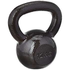 Amazon CK-12KG Kettlebell i gjutjärn med strukturerad och målad yta 12kg