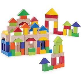 Wonderworld 125214 Rainbow Building Blocks 100 delar