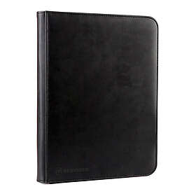 Rebinder 9-Pocket Premium Toploader Zip-Binder Black