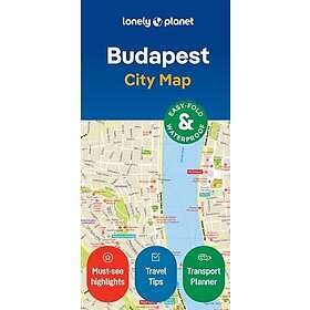 Lonely Planet Budapest City Map