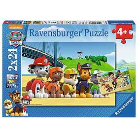 Ravensburger : Paw Patrol Heroic Dogs (2 x 24)