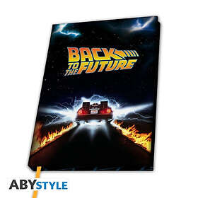 Back To The Future Delorean A5 Notebook (häftad, eng)