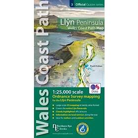 Llyn Peninsula Coast Path Map (häftad, eng)