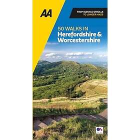 AA 50 Walks in Herefordshire & Worcestershire (häftad, eng)