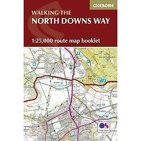 North Downs Way Map Booklet (häftad, eng)