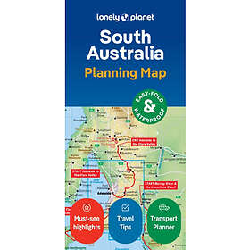 Lonely Planet South Australia Planning Map