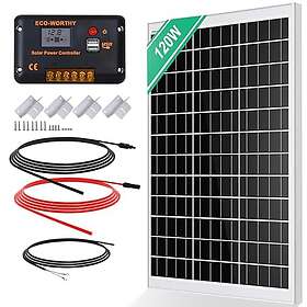 Eco-Worthy 120W solpanel kit