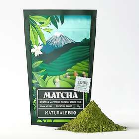 Ekologiskt grönt matcha pulverte Premium Kvalitet 50g