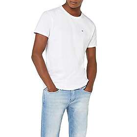 Tommy Jeans herr Tjm Xslim Jersey Tee Dm0dm04411 T-shirt Vit (klassisk vit), M