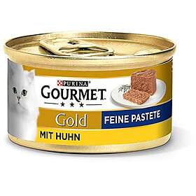 PURINA GOURMET guld fin pasta kattfoder vått, med kyckling, 12-pack (12 x 85g)