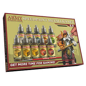 Army Painter : Speedpaint Metallics Set 2,0