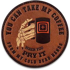 5.11 Tactical Coffee Leather Patch