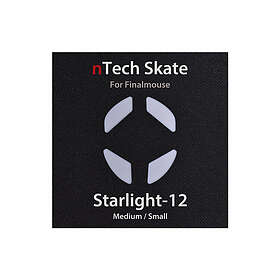 Finalmouse Nitro-Factory nTech Mouse Skate till Starlight-12 S/M PTFE