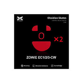 X-Raypad Obsidian Mouse Skates för Zowie EC-CW