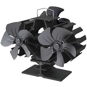 Clas Ohlson Kaminfläkt Trippel Fan