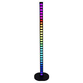 Northlight Laddbar golvlampa RGB med equalizer,