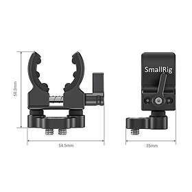 SmallRig 2489 shotgun microphone holder