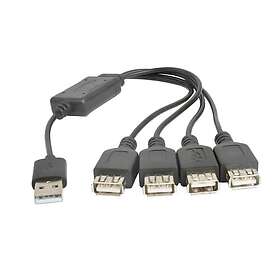 Prokord Usb 2,0 Hub 4-portar (octopus Cable) Usb 2,0 Usb 2,0