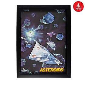 thumbsUp! Official Atari 3D Wall Art Asteroids Collection