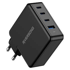 Riversong PowerKub 100W GaN Charger 3xUSB-C/1XUSB-A