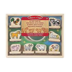 Melissa & Doug My First Stamp set animals Bondgården