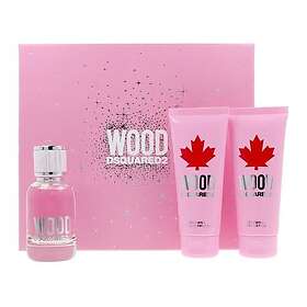 Dsquared2 Wood for her Parfymset (50ml edt, 100ml duschgel, 100ml parfymerad kroppslotion)