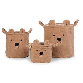 Childhome 3-Pack Teddy Förvaringskorgar