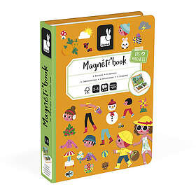 Janod Magneti'Book 4 Årstiderna Magnetset 115 st