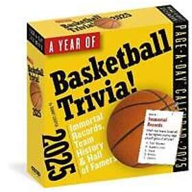 Year of Basketball Trivia Page-A-Day Calendar 2025