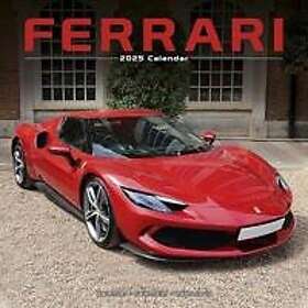 Ferrari Calendar 2025 Square Car Wall Calendar 16 Month