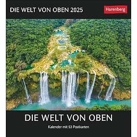 Die Welt von oben Postkartenkalender 2025 Kalender mit 53 Postkarten