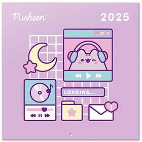 Pusheen Month to View Square Calendar Official Product 2025