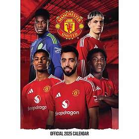 Official Manchester Utd FC A3 Calendar 2025