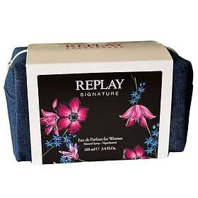 Replay Giftset Signature Woman Edp 100ml + Pochette