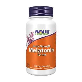 Now Foods Melatonin 10mg Extra Strength 100 Vegan Capsules