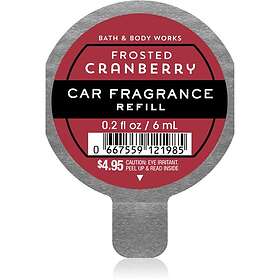 Bath & Body Works Frosted Cranberry luftfräschare för bil Påfyllning 6ml