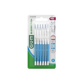 GUM Bi Direction Interdental Brush 2314 Mellanrumsborstar 0,9 mm 6 st.