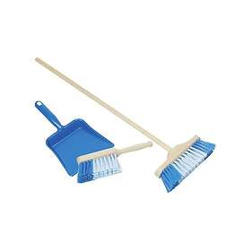 Goki Plastic dustpan handbroom and broom