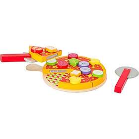 Small Foot Wooden Cut and Play Food Pizza Set 21dlg.