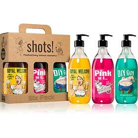 LaQ Shots! Six Pack Presentförpackning male