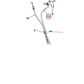 Husqvarna Cable Assy Speed Select Braide 5984504-01