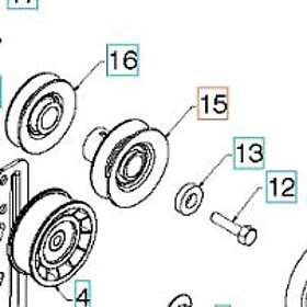 Husqvarna Remhjul 5324264-91