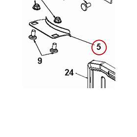 Husqvarna Bracket Bracket Corner Dischar 5974330-02