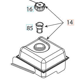 Husqvarna Bränsletank 5324348-89