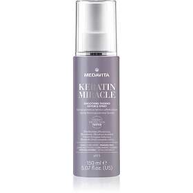 Medavita Keratin Miracle Smoothing Thermo Defence Spray Värmeskyddande hårspray för användning med plattång och locktänger hår 150ml